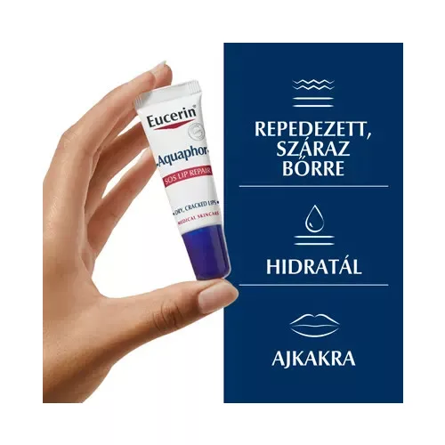 Eucerin Aquaphor SOS Ajakbalzsam 10ml