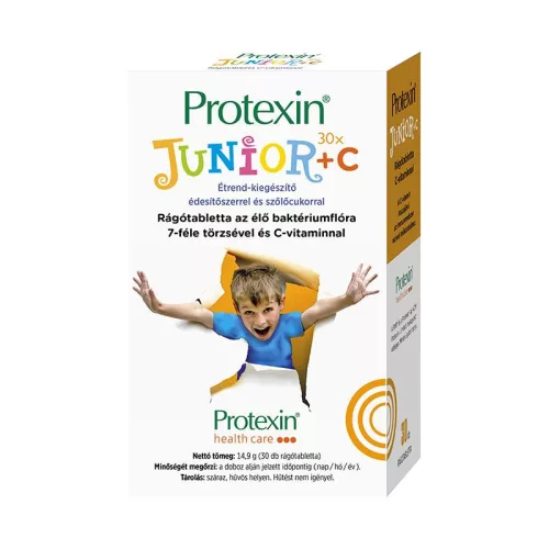 Protexin Junior + C étrend-kiegészítő rágótabletta 30x