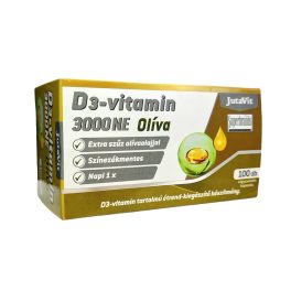 JutaVit Oliva D3-vitamin 3000NE lágyzselatin kapszula 100x