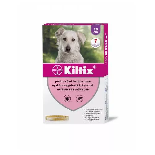 A.U.V. Kiltix bolha-kullancs elleni nyakörv L 70cm 1x