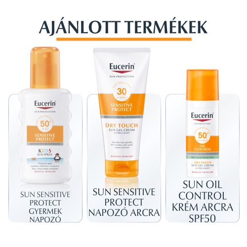 Eucerin After Sun Sensitive Relief napozás utáni krém-gél 200ml