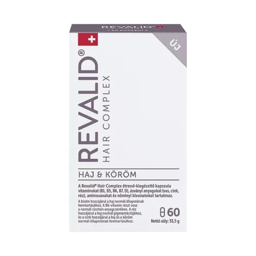 Revalid Hair Complex étrend-kiegészítő kapszula 60x