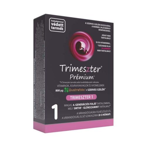 Trimeszter Prémium 1 Várandósvitamin tabletta 60x