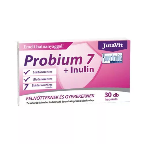 JutaVit Probium 7 + Inulin kapszula 30x