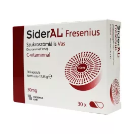   SiderAL Fresenius szukroszómális vas C-vitaminnal kapszula 30x