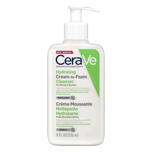 Cerave Habzó krémtisztító 236ml