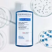   Dermedic Capilarte Sebu-Balance sampon zsíros, szeborrheás fejbőrre 300ml