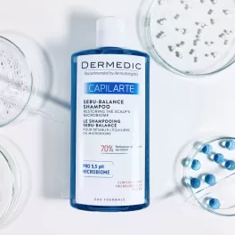  Dermedic Capilarte Sebu-Balance sampon zsíros, szeborrheás fejbőrre 300ml