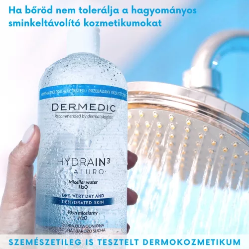 Dermedic Hydrain Micellás víz 200ml