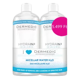 Dermedic Hydrain Micellás víz 2x500ml