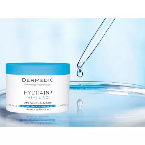 Dermedic Hydrain Ultra-hidratáló testvaj hialuronsavval 225ml