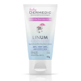  Dermedic Linum Emolient Baby Speciális védőkrém arcbőrre 50ml