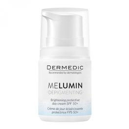   Dermedic Melumin Pigmentfoltok elleni nappali anti-aging arckrém SPF50+ 50ml