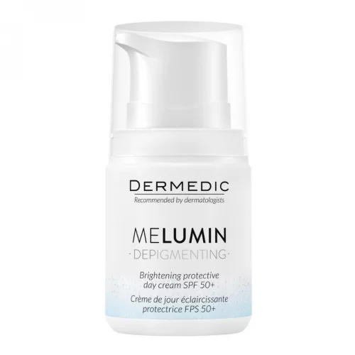 Dermedic Melumin Pigmentfoltok elleni nappali anti-aging arckrém SPF50+ 50ml