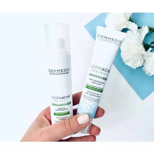 Dermedic Normacne Mattító hidratáló nappali krém 40ml