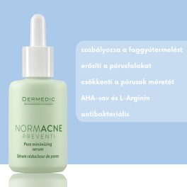 Dermedic Normacne Pórus minimalizáló szérum 30ml
