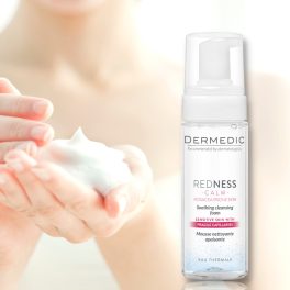   Dermedic Redness Nyugtató tisztító hab niacinamiddal 170ml