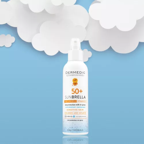 Dermedic Sunbrella Baby Napfényvédő tej spray SPF50+ 150ml