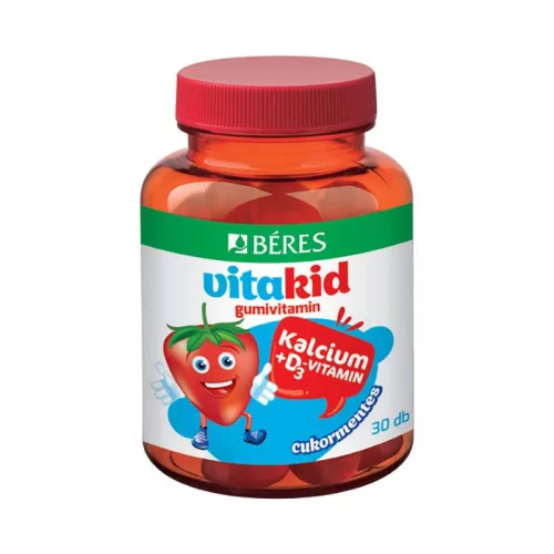 Béres VitaKid Kalcium+D3 -vitamin gumivitamin 30x