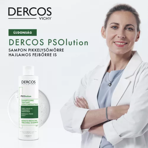 VICHY Dercos PSOlution sampon pikkelysömörre 200ml