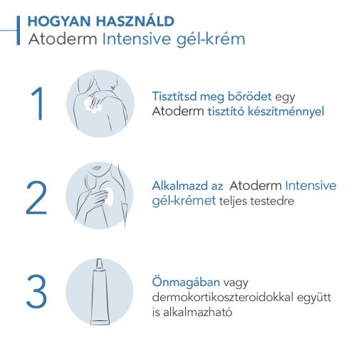 Bioderma Atoderm Intensive gél-krém 500ml