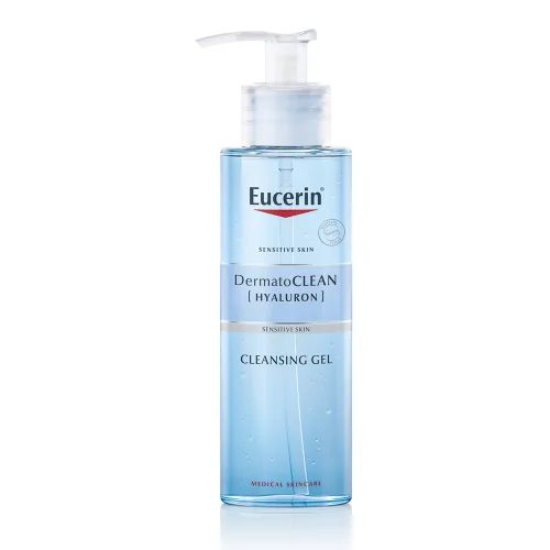 Eucerin DermatoCLEAN [HYALURON] mélytisztító, habzó arclemosó zselé 200ml