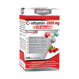   JutaVit C-vitamin 1000mg C+D DUO Plus retard filmtabletta 100x