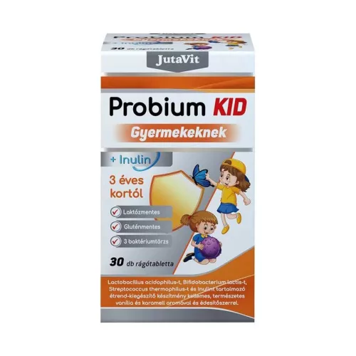 JutaVit Probium Kid gyermekeknek + Inulin 30x
