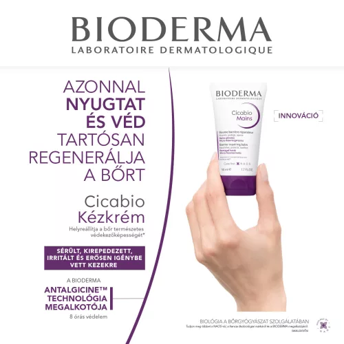 Bioderma Cicabio kézkrém 50ml