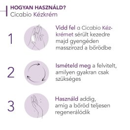 Bioderma Cicabio kézkrém 50ml