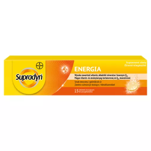 Supradyn Energia pezsgőtabletta 15x