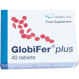 GlobiFer Plus vas+folsav étrend- kiegészítő tabletta 40x