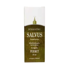 Salvus gyógyvíz permet orrspray feltéttel (zöld) 50ml