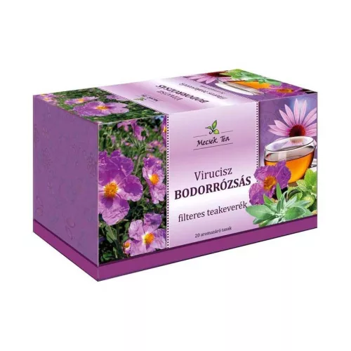 Mecsek Virucisz bodorrózsás filteres teakeverék 20x