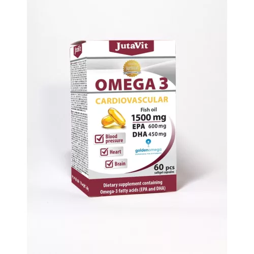 JutaVit Omega 3 Cardiovascular 1500mg kapszula 60x