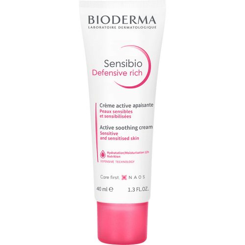 Bioderma Sensibio Defensive Rich nyugtató krém 40ml