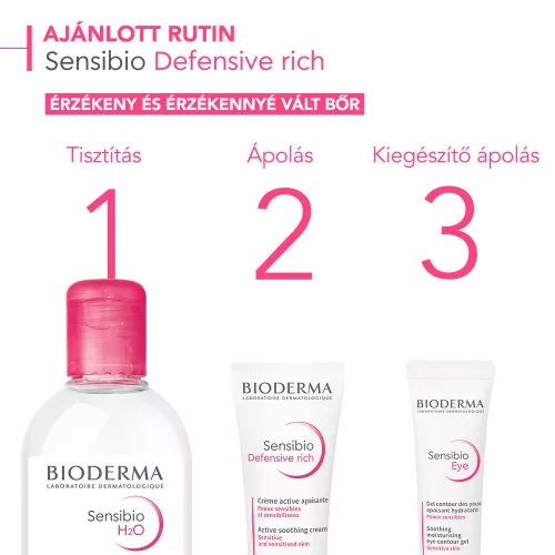 Bioderma Sensibio Defensive Rich nyugtató krém 40ml