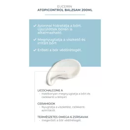 Eucerin AtopiControl Balzsam 200ml