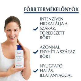 Eucerin UreaRepair 5% Urea illatosított testápoló 400ml