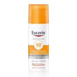   Eucerin Sun Photoaging Control Színezett napozó krém arcra medium SPF50+ 50ml