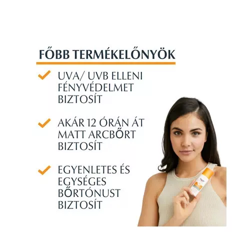 Eucerin Sun Oil Control színezett napozó krém-gél arcra medium SPF50+  50ml