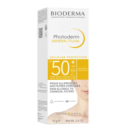 Bioderma Photoderm Mineral Fluide SPF50+ 75g