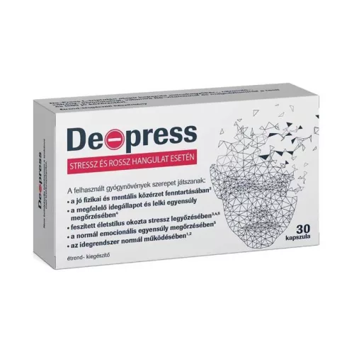 De-Press étrend-kiegészítő kapszula 30x