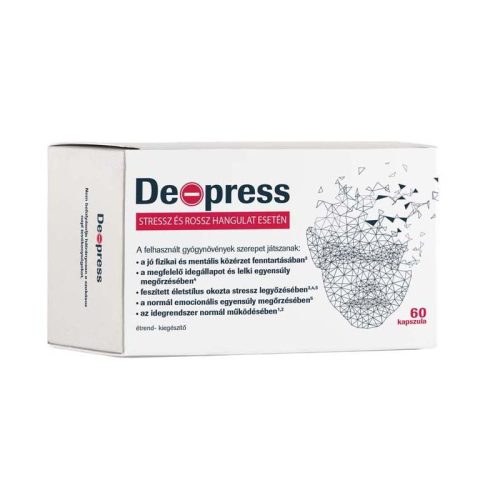 De-Press étrend-kiegészítő kapszula 60x
