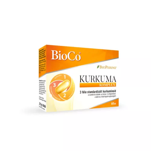 BioCo Kurkuma Komplex étrend-kiegészítő kapszula 60x