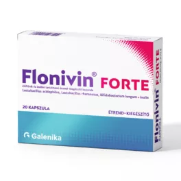 Flonivin Forte élőflóra inulin kapszula 20x