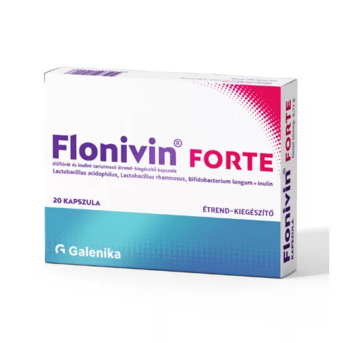 Flonivin Forte élőflóra inulin kapszula 20x