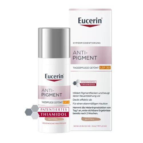Eucerin Anti-Pigment színezett nappali arckrém medium SPF30 50ml