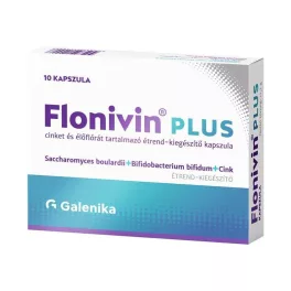 Flonivin Plus Cink Élőflóra kapszula 10x