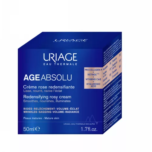 Uriage Age Absolu bőrtömörséget fokozó, ránctalanító arckrém 50ml